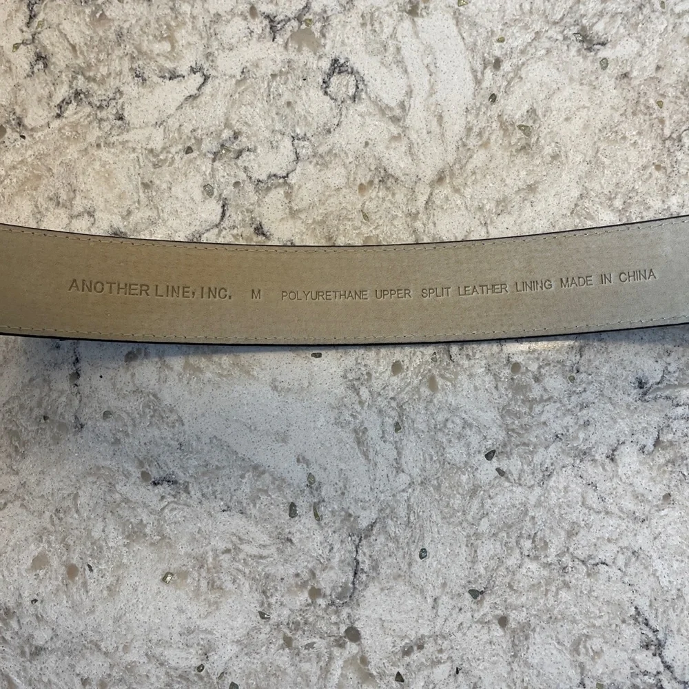 Another lIne inc. leopard print‎ belt